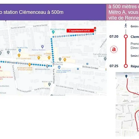 Spacieuse-tv-metro Clemenceau-dans En Colocation Δωμάτια σε οικογενειακή κατοικία