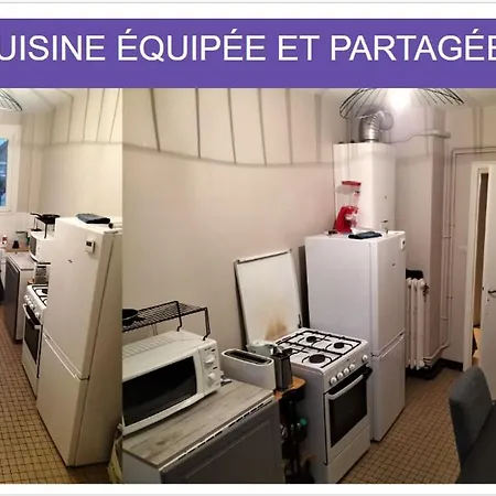 Spacieuse-tv-metro Clemenceau-dans En Colocation * 렌